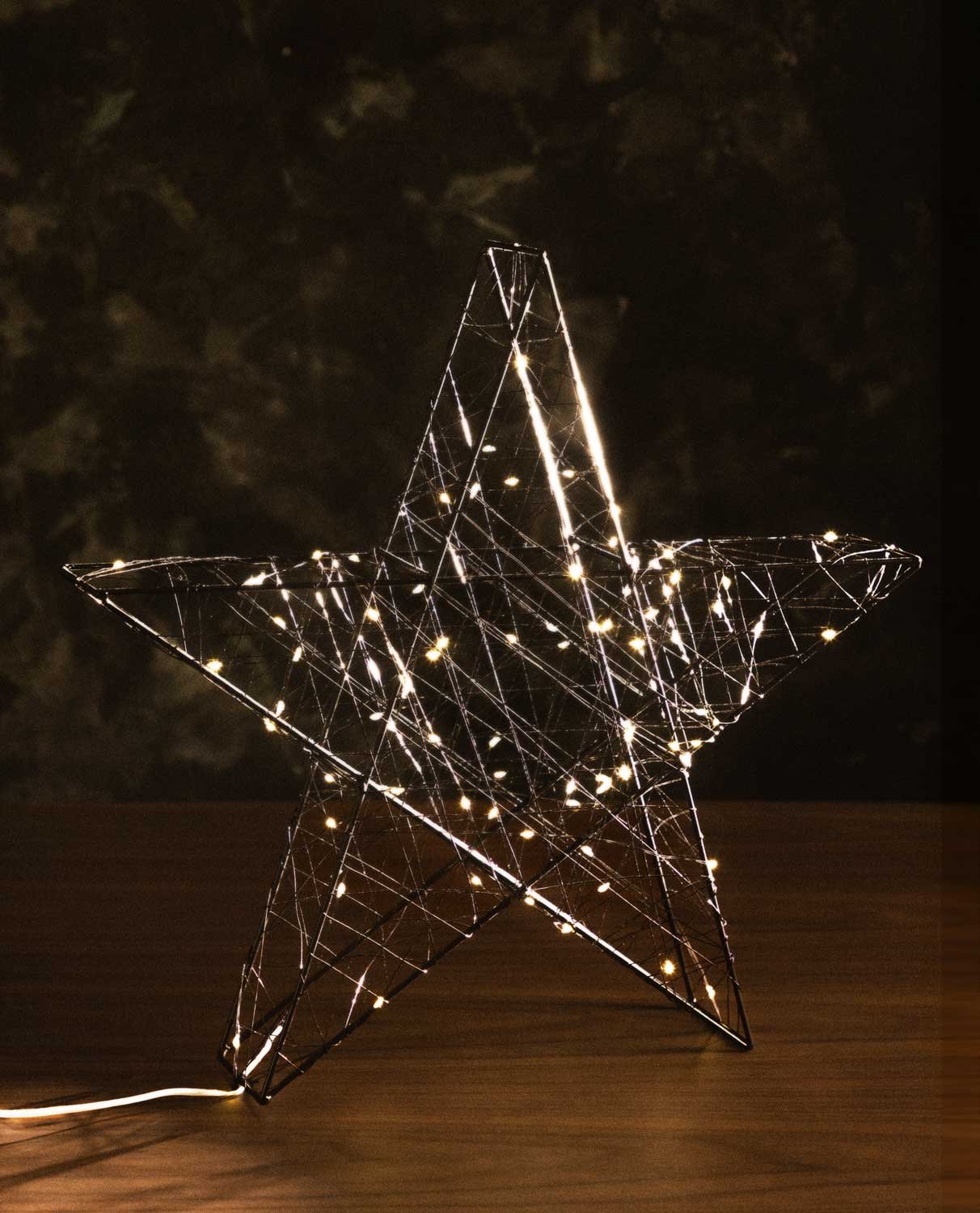 Figura Decorativa con Luci LED in Metallo Adak, immagine della galleria 2