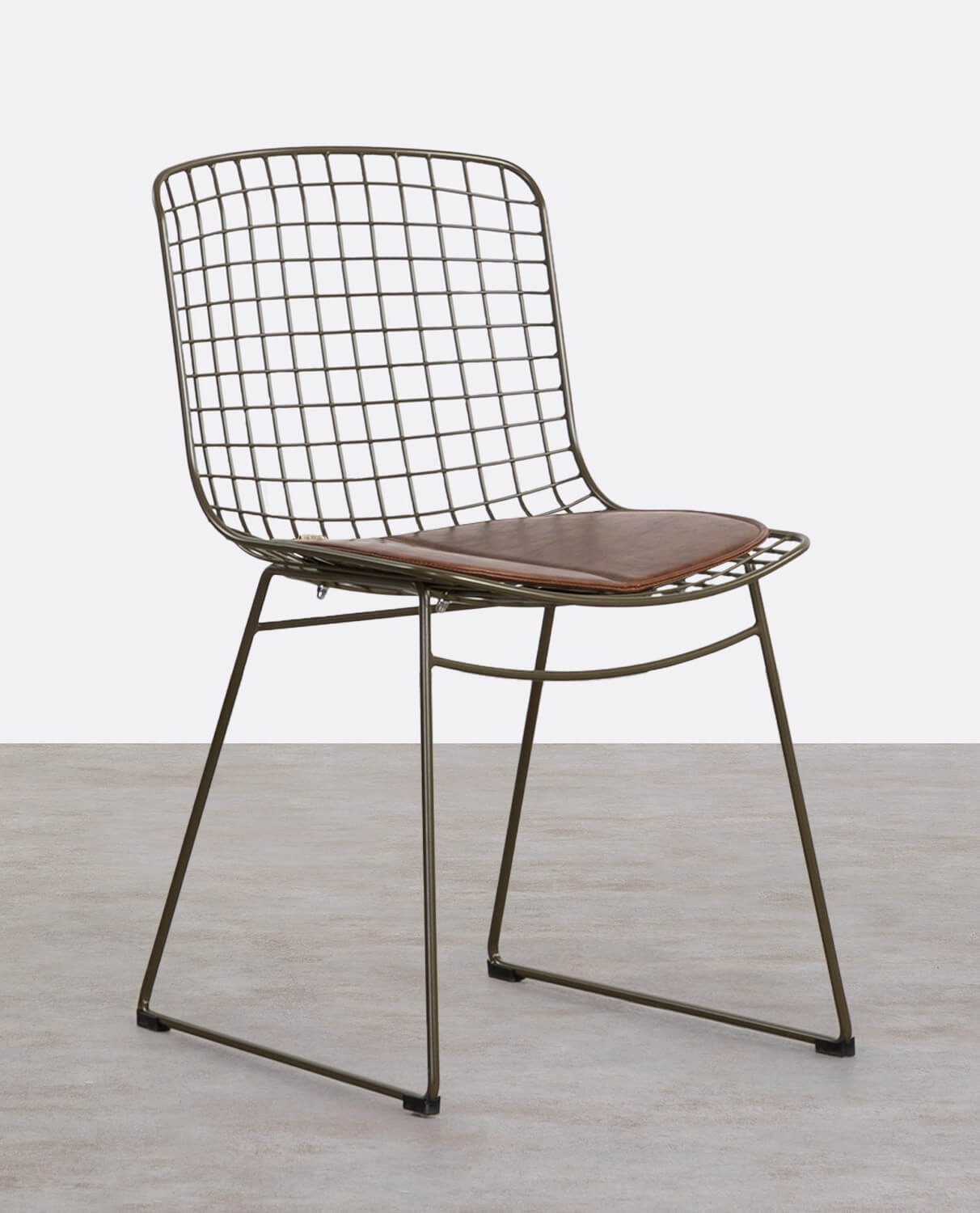 Sedia da Pranzo Metal con Schienale Alto Aras Fresh, immagine della galleria 1