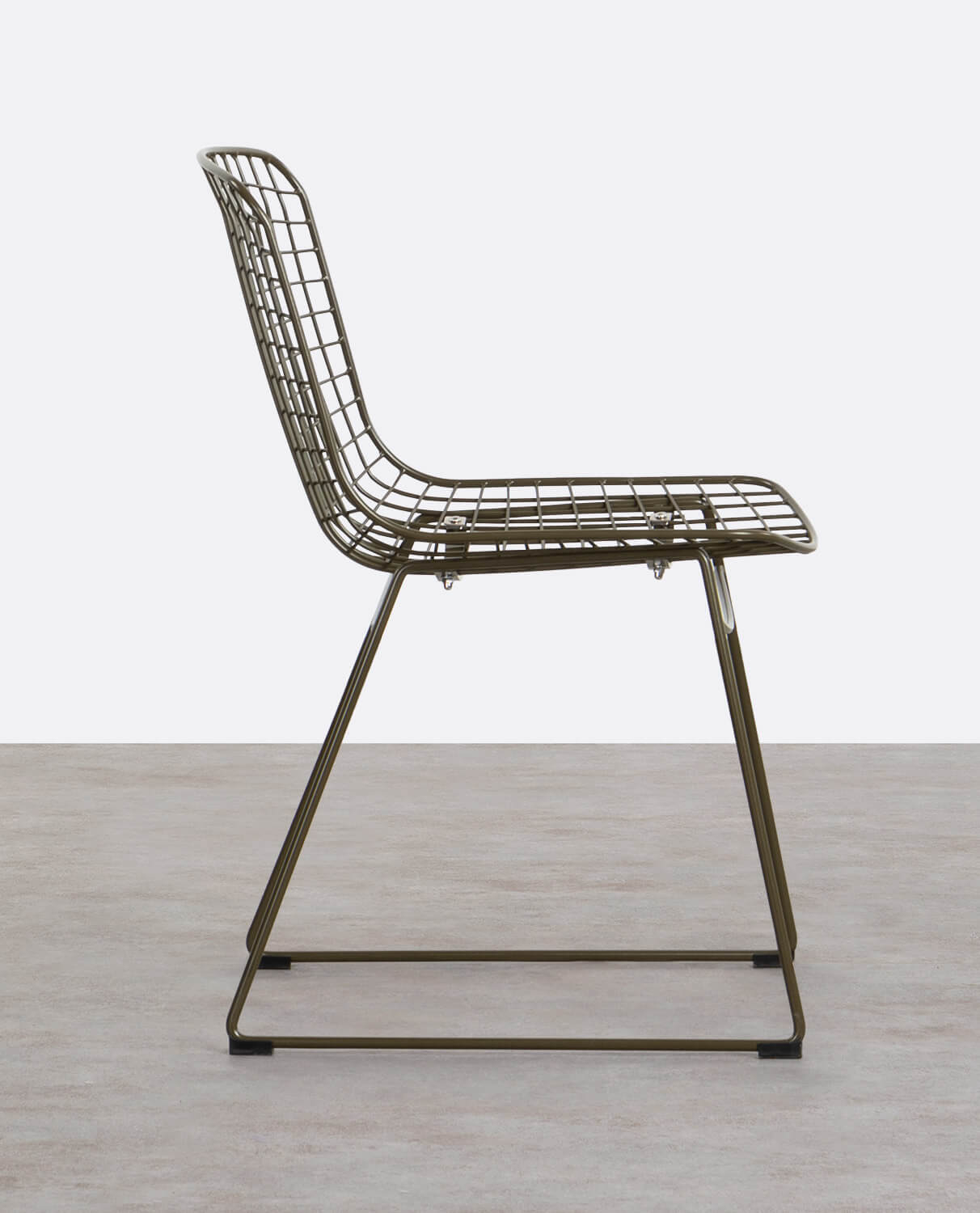 Set di 2 Sedie da Pranzo con Schienale Alto in Metallo Aras Fresh, immagine della galleria 2