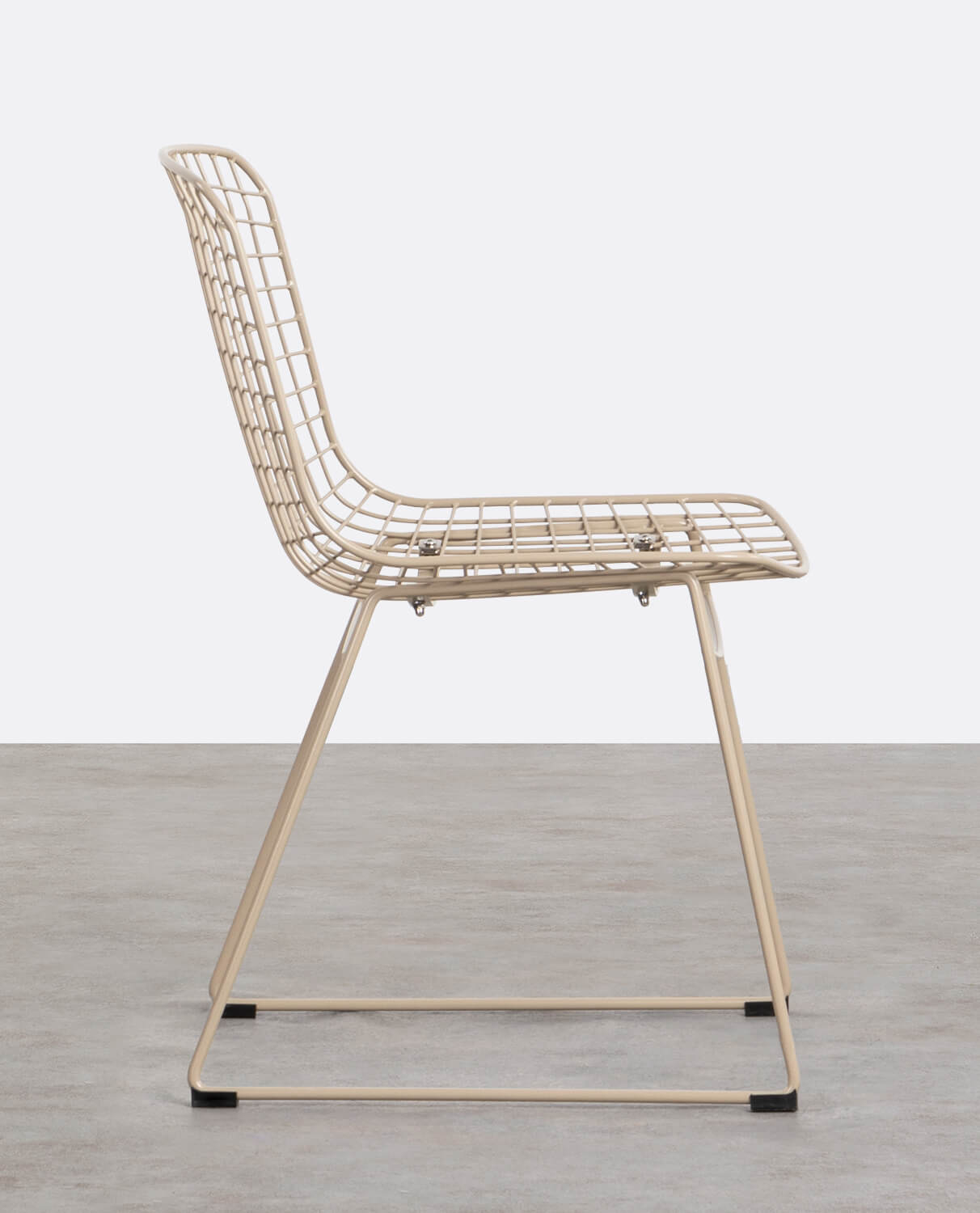 Set di 2 Sedie da Pranzo con Schienale Alto in Metallo Aras Fresh, immagine della galleria 2
