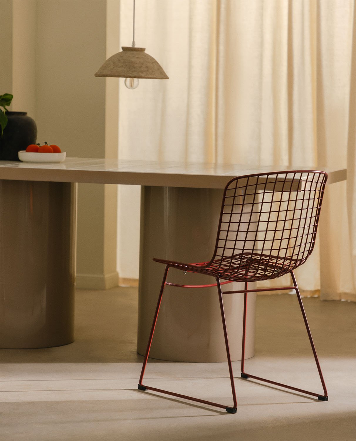 Pack 4 Sedie da Pranzo Metal con Schienale Alto Aras Fresh, immagine della galleria 2
