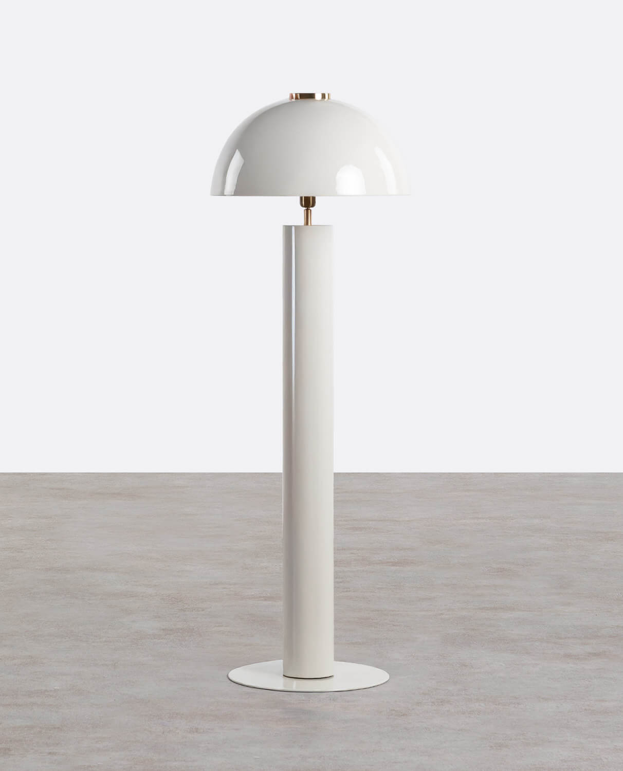 Lampada da Terra in Metallo (Ø50,5 cm) Seta , immagine della galleria 1