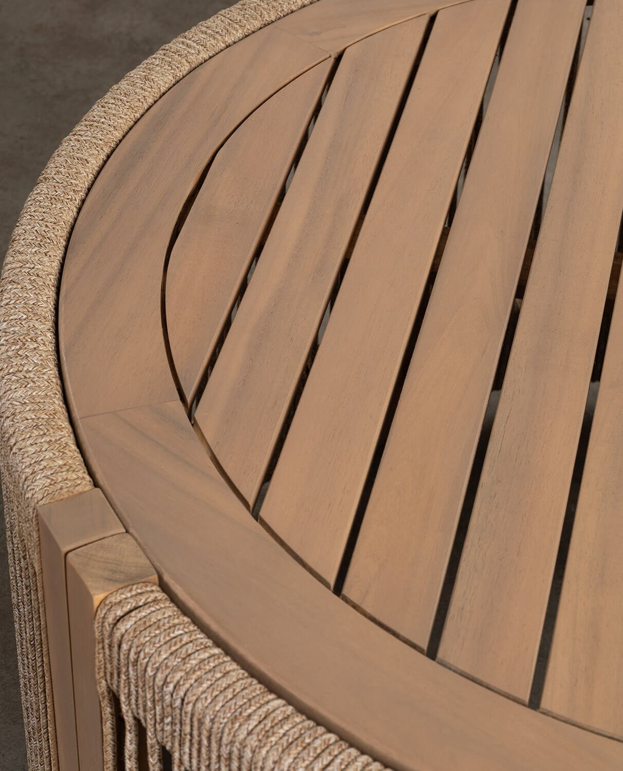 Set da Giardino in Legno di Acacia con Cuscini Mora, immagine della galleria 7