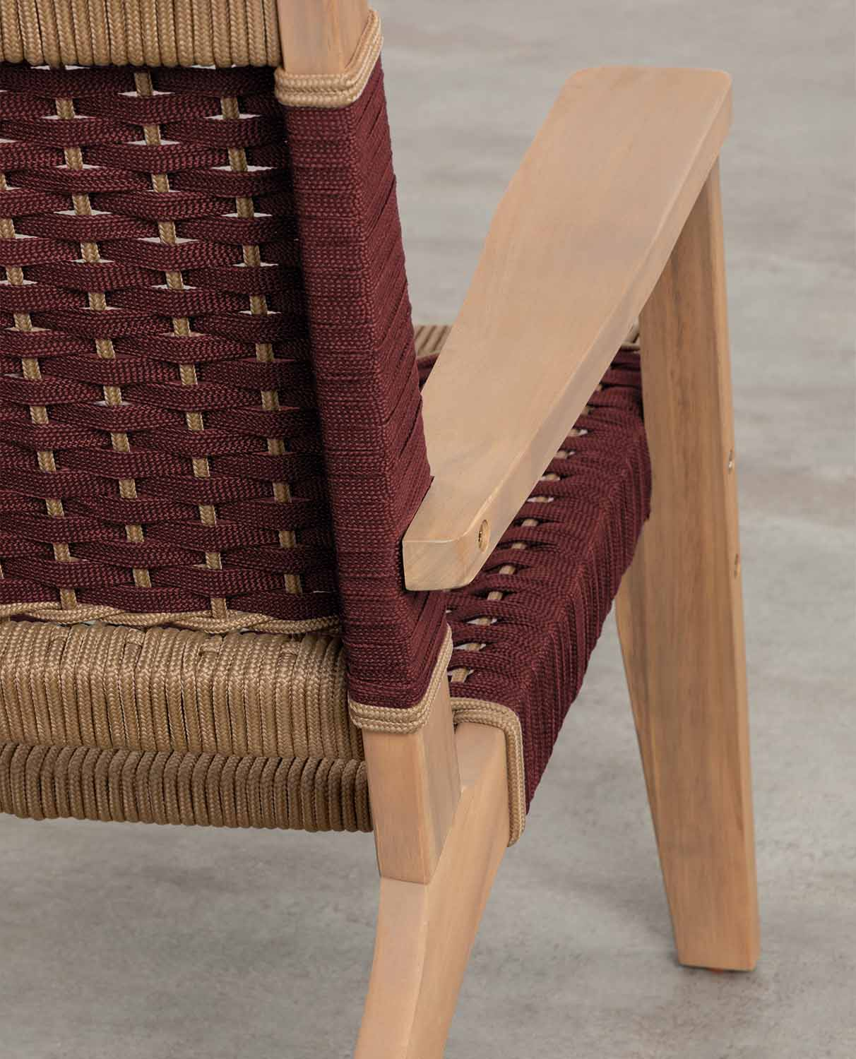 Set da Giardino in Legno di Acacia e Corda Mirle, immagine della galleria 2