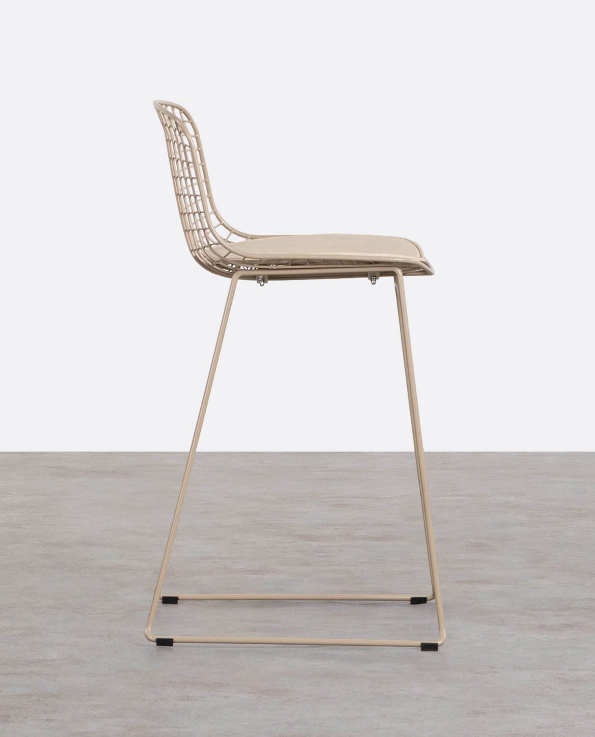 Pack di 2 Sgabelli con Schienale Basso in Metallo (66 cm) Aras Fresh, immagine della galleria 2