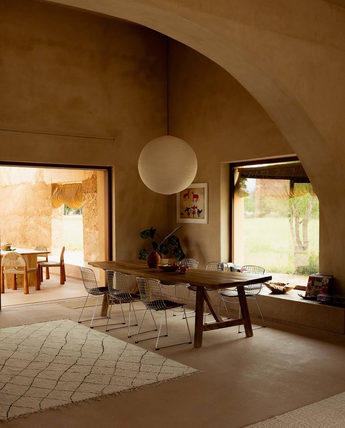 Sedia da Pranzo in Metallo con Schienale Alto Aras , immagine della galleria 2