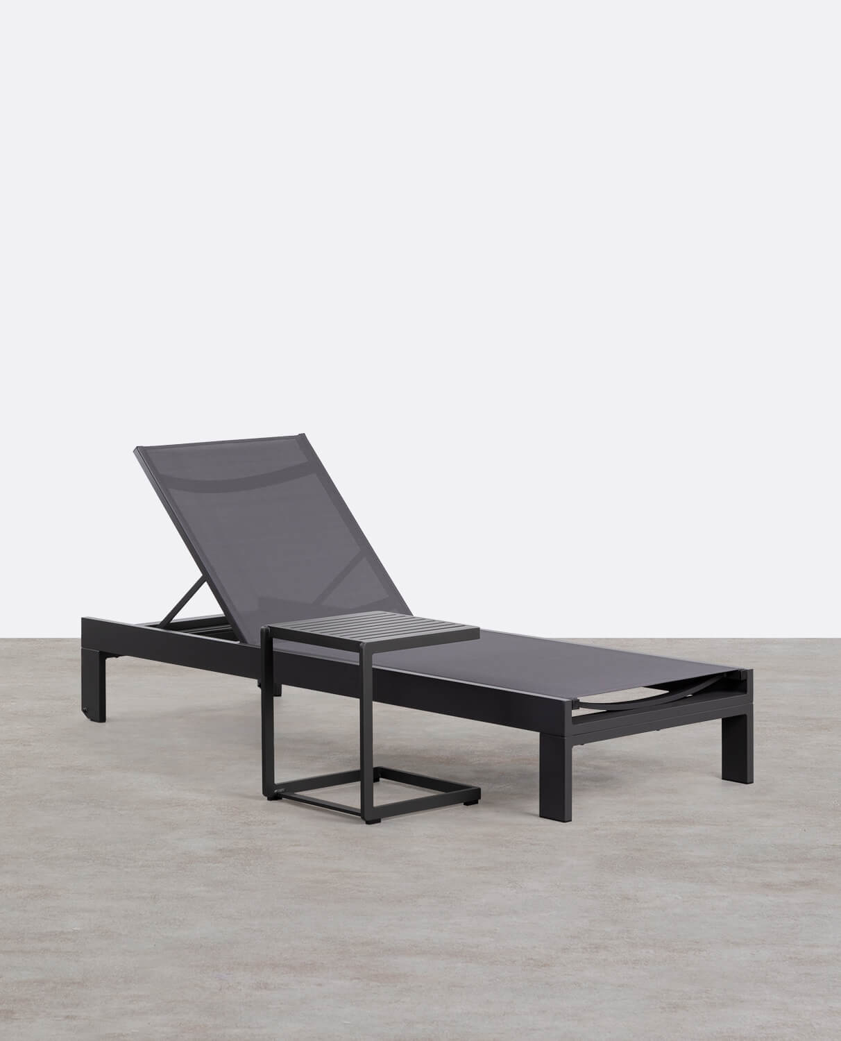 Set di Sdraio e Tavolino in Alluminio New Kreta, immagine della galleria 1