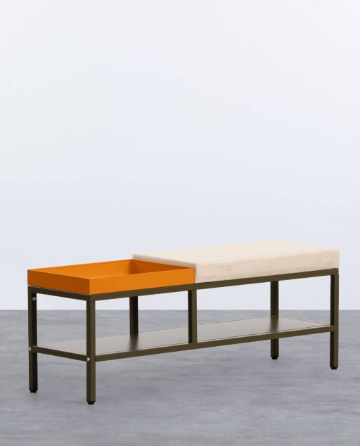 Scarpiera con Contenitore in Acciaio Laminato Bruck