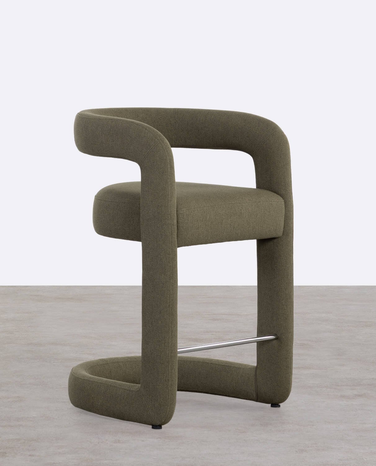 Taburete Alto de Tela (67 cm) Winsi, immagine della galleria 1