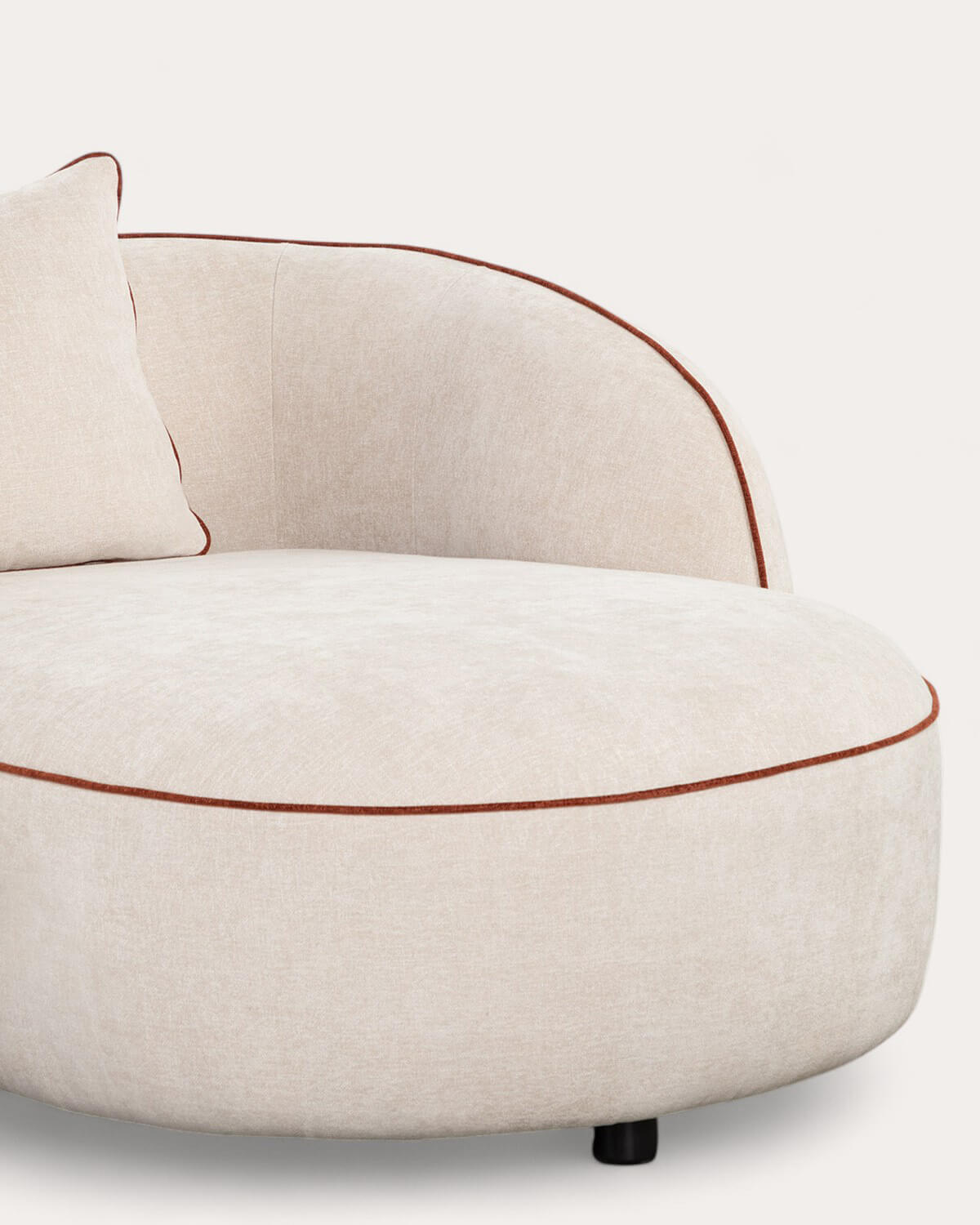 Divano Angolare Modulare in 2 Pezzi con Chaise Longue in Tessuto Ilham , immagine della galleria 6