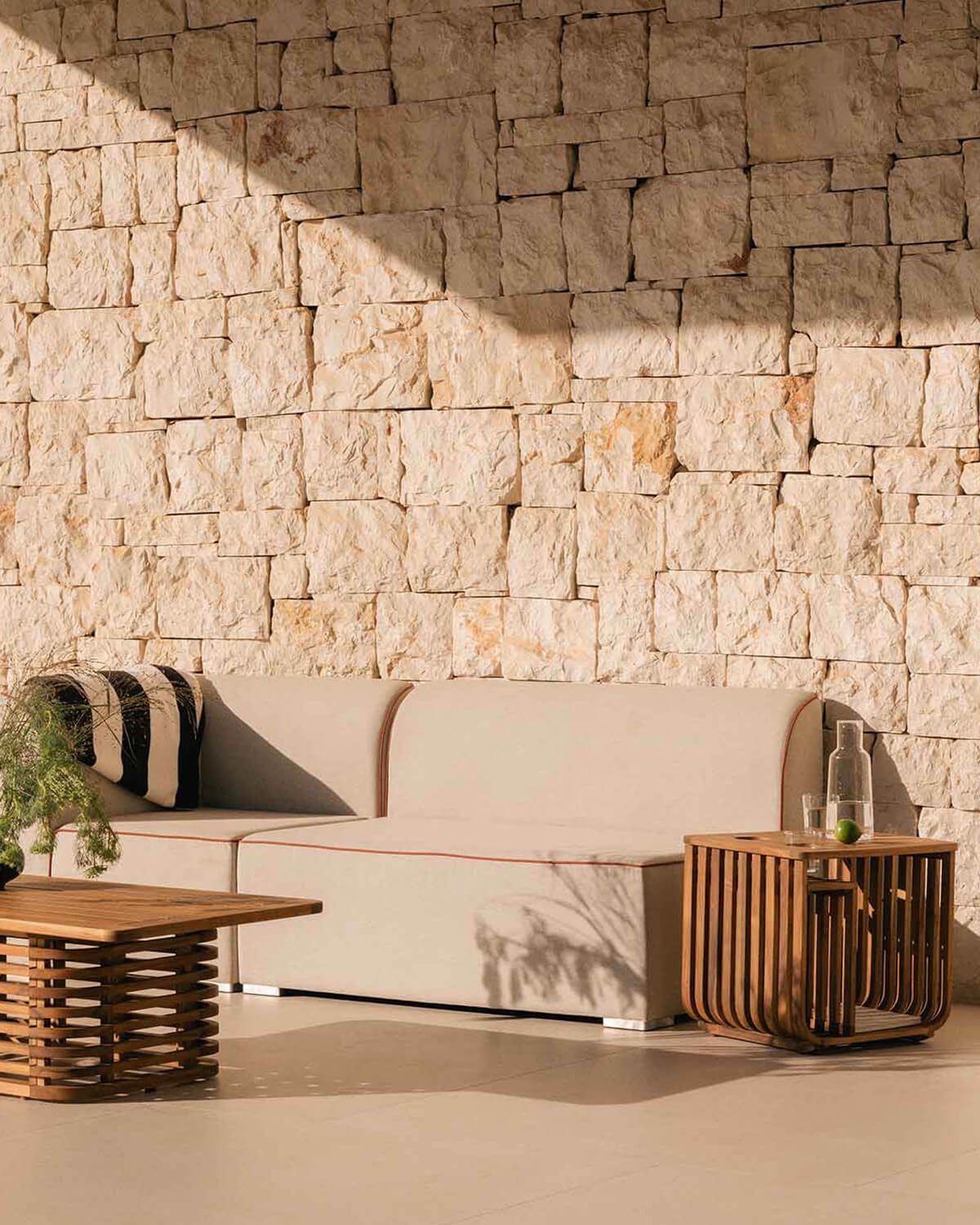 Modulo Poltrona da Giardino 2 Posti per Divano in Tessuto Lagos, immagine della galleria 2