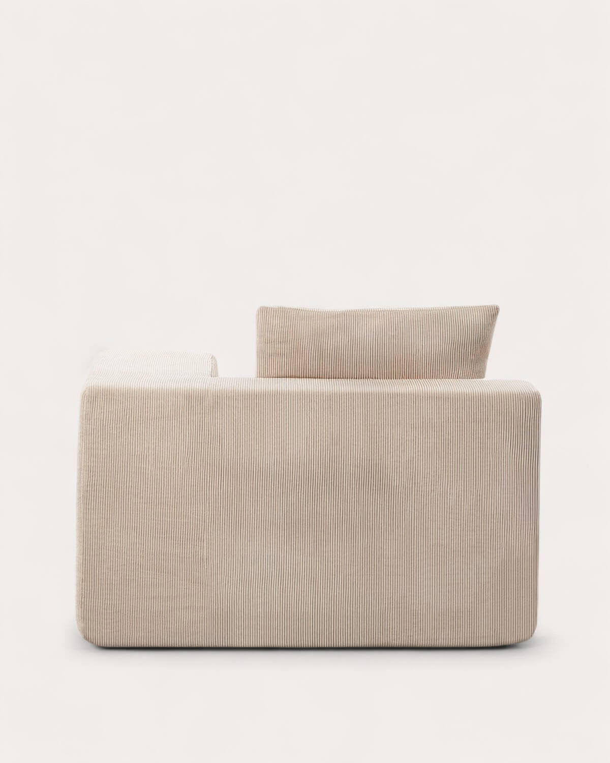 Sedia Angolare Sinistra in Velluto a Coste Sottovuoto Grecia, immagine della galleria 3