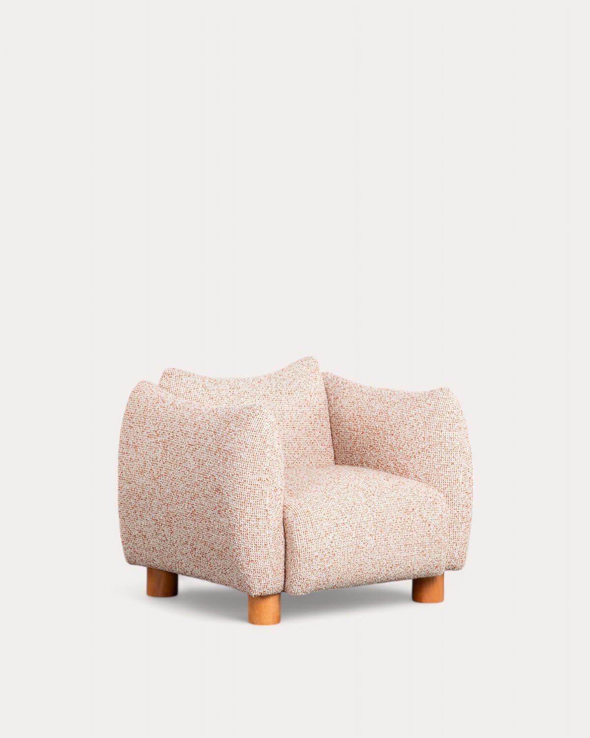 Poltroncina in Legno e Tessuto Valeria , immagine della galleria 1