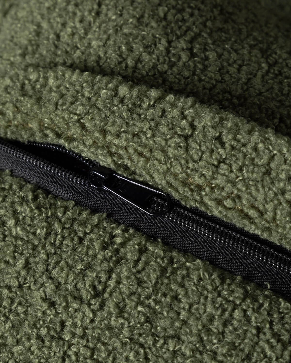 Divano Modulare 2 Pezzi Angolari e Pouf in Tessuto Bouclé Kilhe, immagine della galleria 6