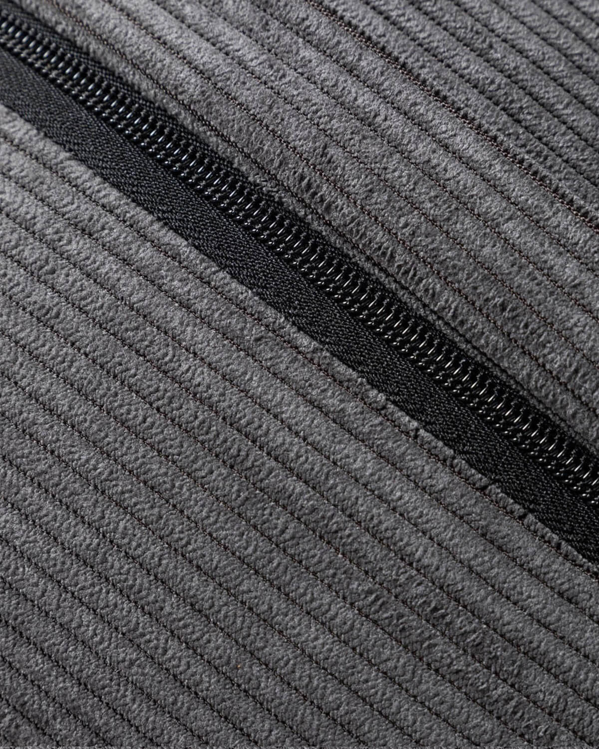 Divano Componibile a 4 Pezzi con 2 Poltrone angolari e Pouf in Velluto a Coste Kilhe, immagine della galleria 5