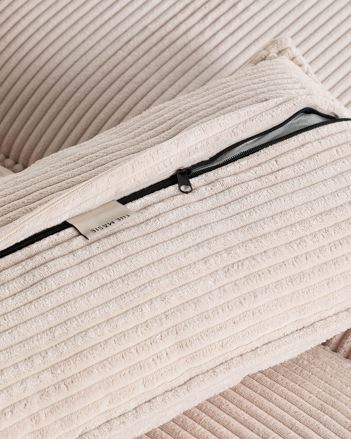 Divano Modulare a Chaise Longue in Velluto a Coste Grosso Kilhe, immagine della galleria 6