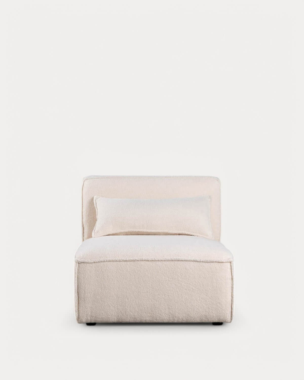 Divano Modulare 3 Pezzi in Tessuto Bouclé Kilhe, immagine della galleria 4