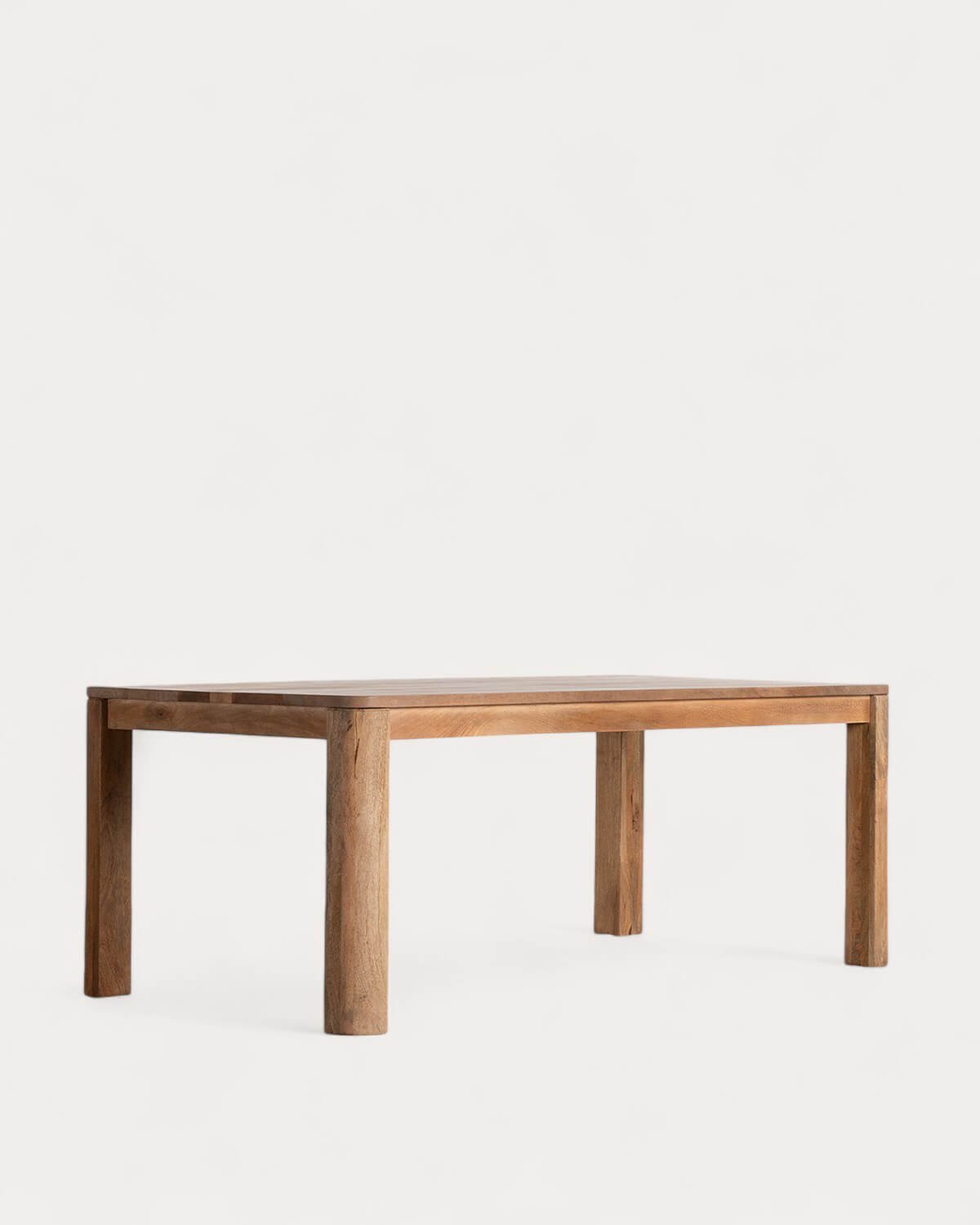 Tavolo da Pranzo Rettangolare in Legno di Mango (200x100 cm) Valde, immagine della galleria 1