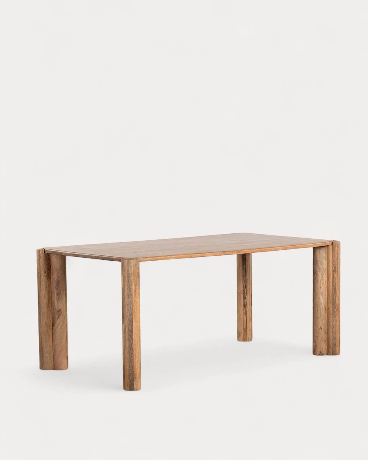 Tavolo da Pranzo Rettangolare con Piano in Legno di Mango (174x91 cm) Ethel, immagine della galleria 1