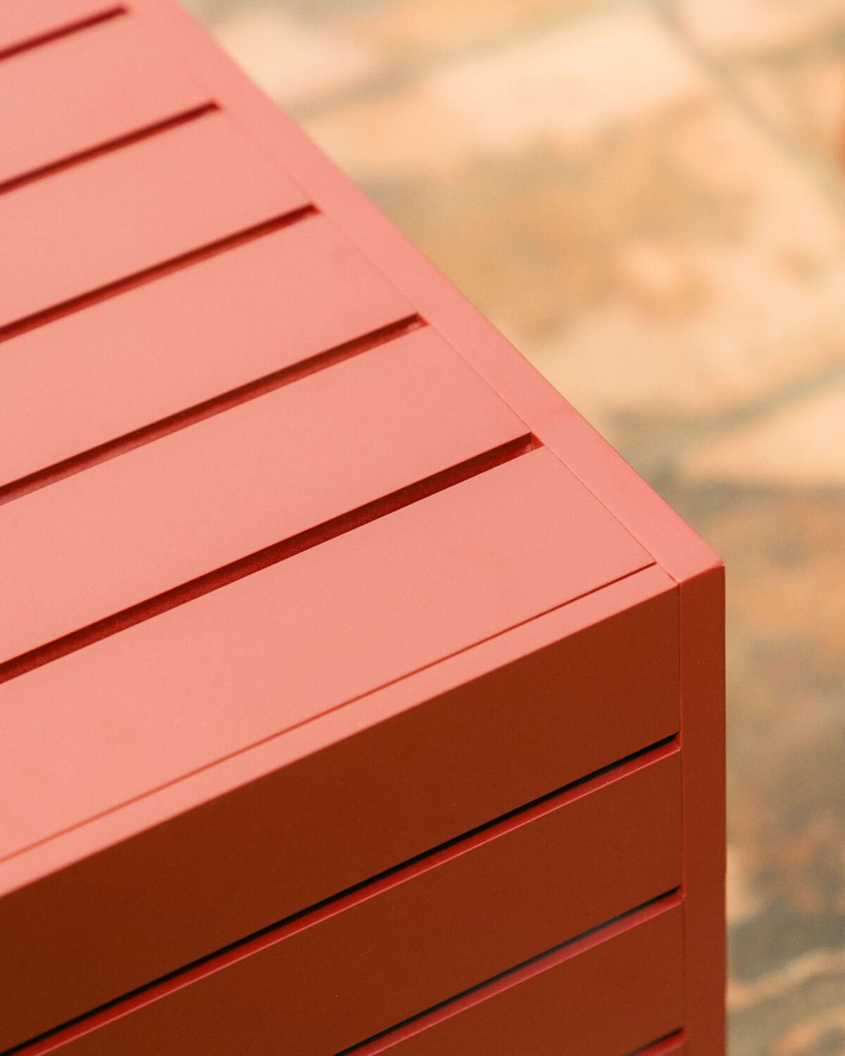 Tavolino da Caffè in Alluminio Kreta (72x45 cm), immagine della galleria 3