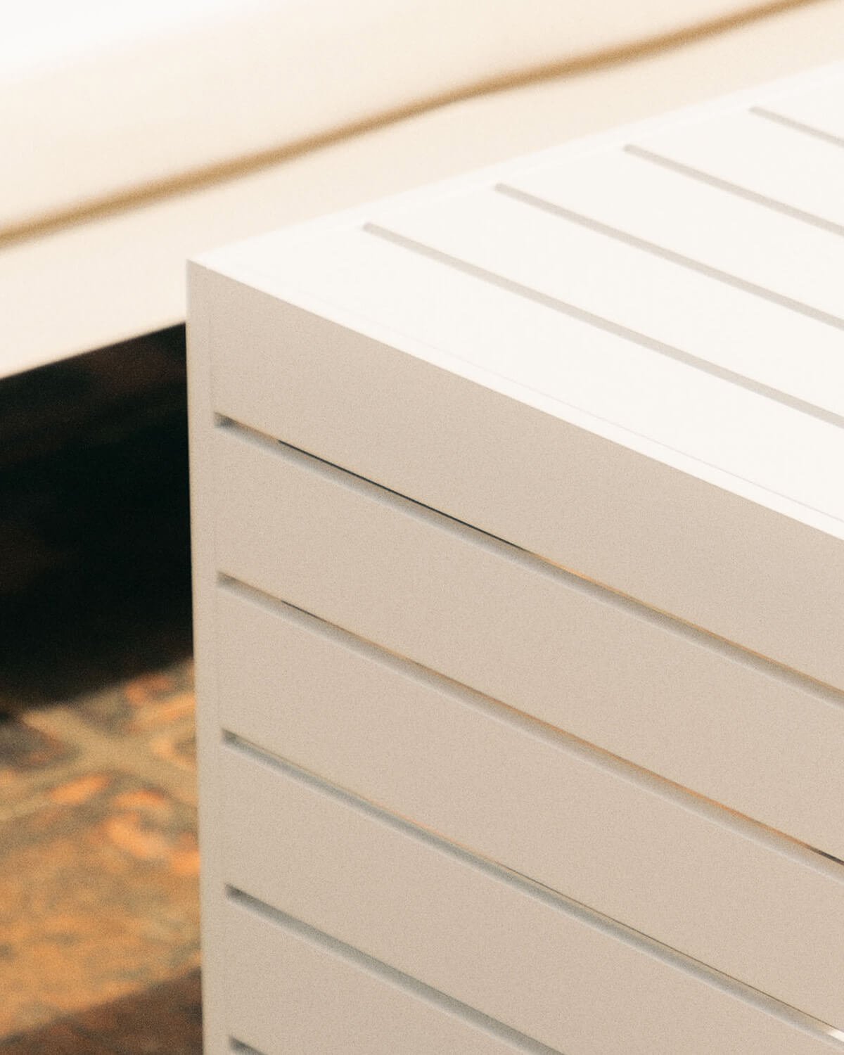 Tavolino da Caffè in Alluminio Kreta (72x45 cm), immagine della galleria 3