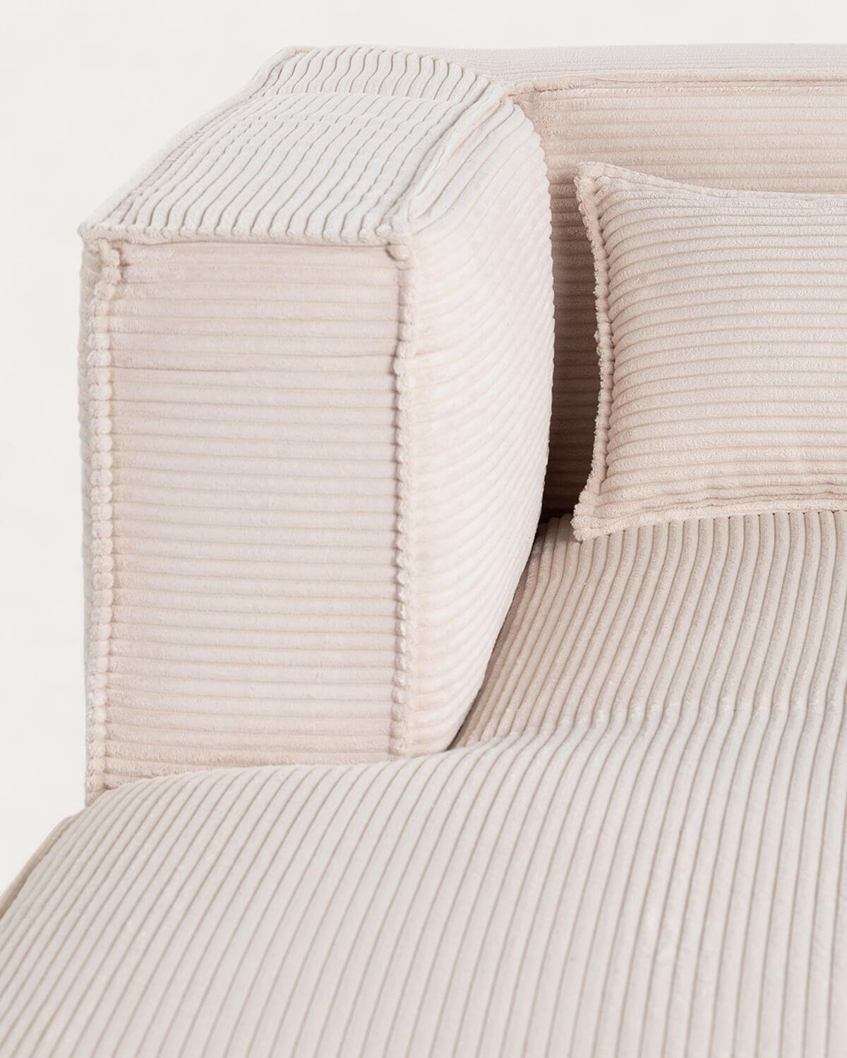 Modulo Chaise Longue Sinistra per Divano in Vimini Spesso Kilhe, immagine della galleria 5