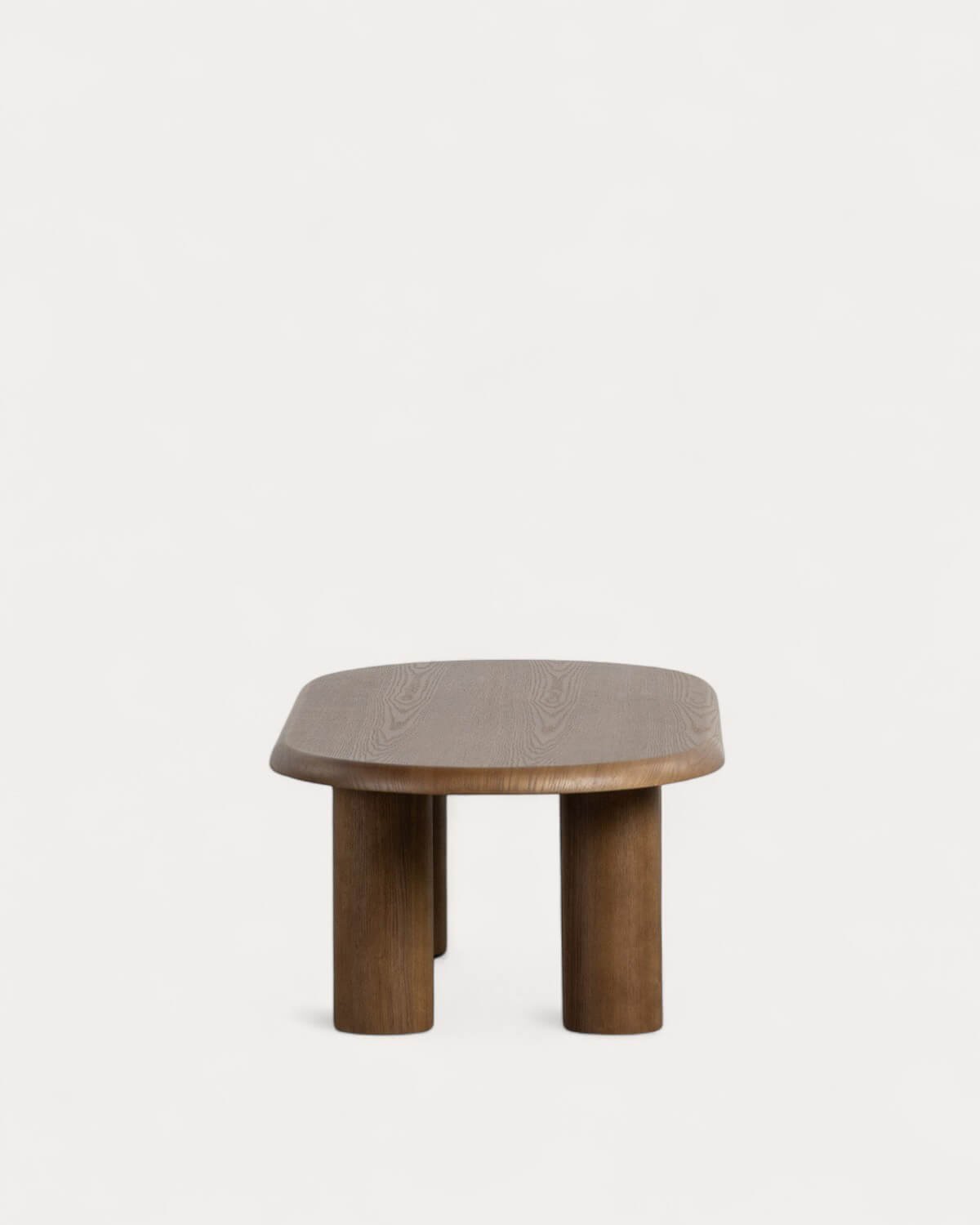 Tavolino Centrale Ovale in Legno (110x55 cm) Alhie, immagine della galleria 3