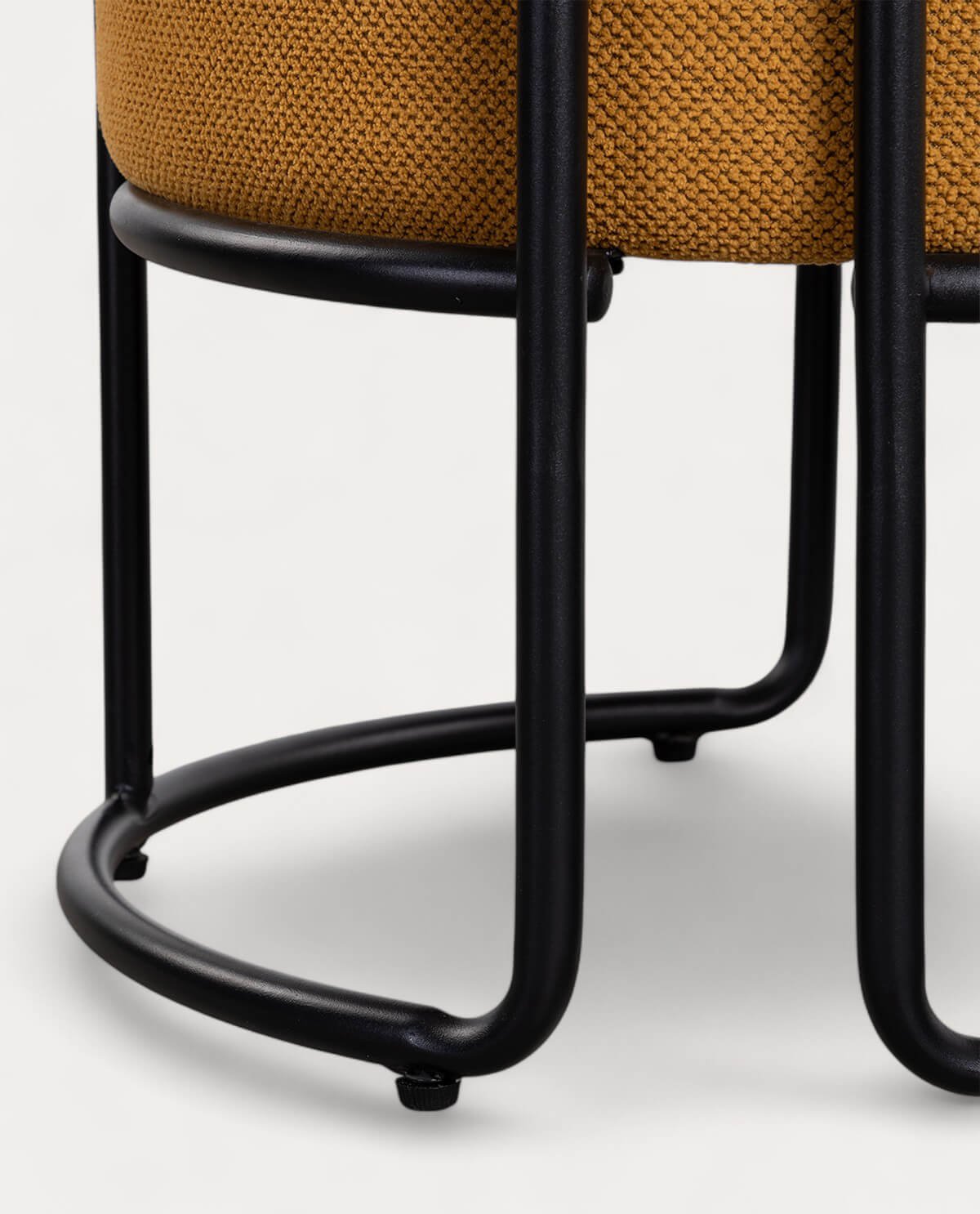 Pouf Rotondo con Cuscino in Tessuto Rimovibile Aixa, immagine della galleria 6