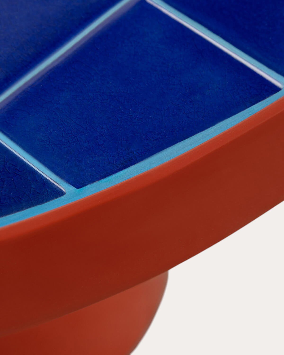 Tavolino in Metallo e Ceramica (Ø60 cm) Zafiro, immagine della galleria 4