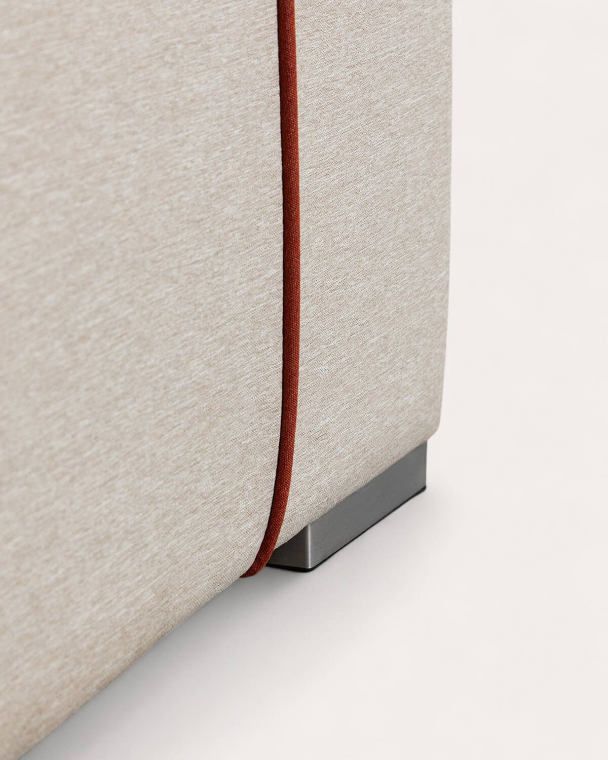 Poltrona Angolare da Giardino Componibile con Puff in Tessuto Lagos, immagine della galleria 6