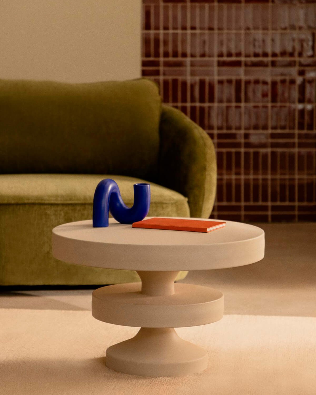 Tavolino Rotondo in Metallo (Ø66 cm) Ameri, immagine della galleria 2