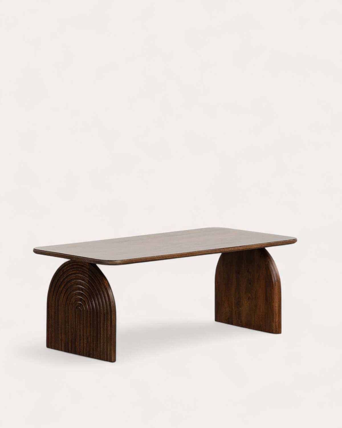 Tavolino Rettangolare in Legno di Mango (120x60 cm) Lenis, immagine della galleria 1
