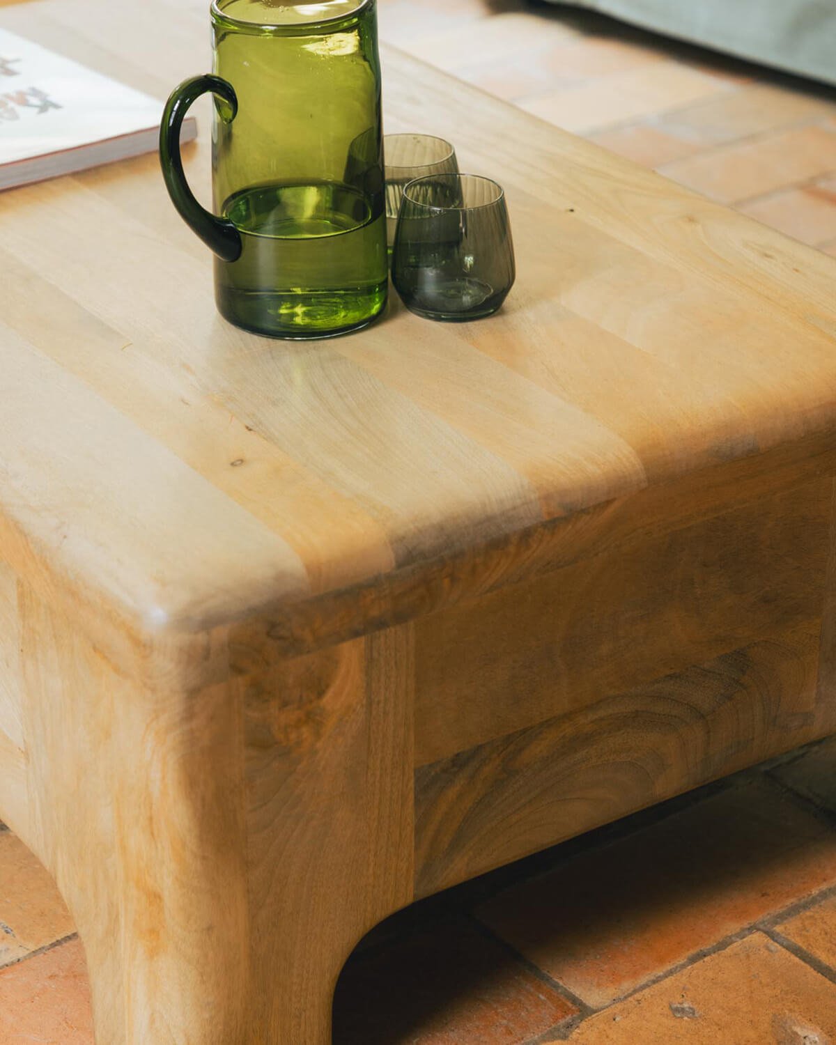 Tavolino Rettangolare in Legno di Mango (110x70 cm) Reichel , immagine della galleria 3