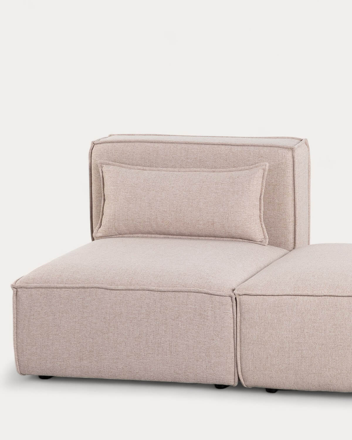 Poltrona Modulare con Pouf in Tessuto Kilhe, immagine della galleria 4