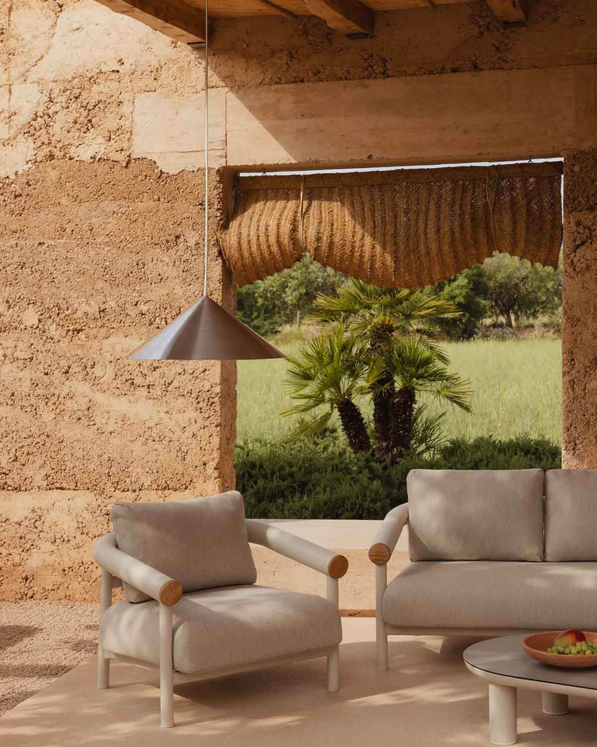 Pack da 2 Sedie da Giardino in Alluminio con Cuscini Cheryl, immagine della galleria 2