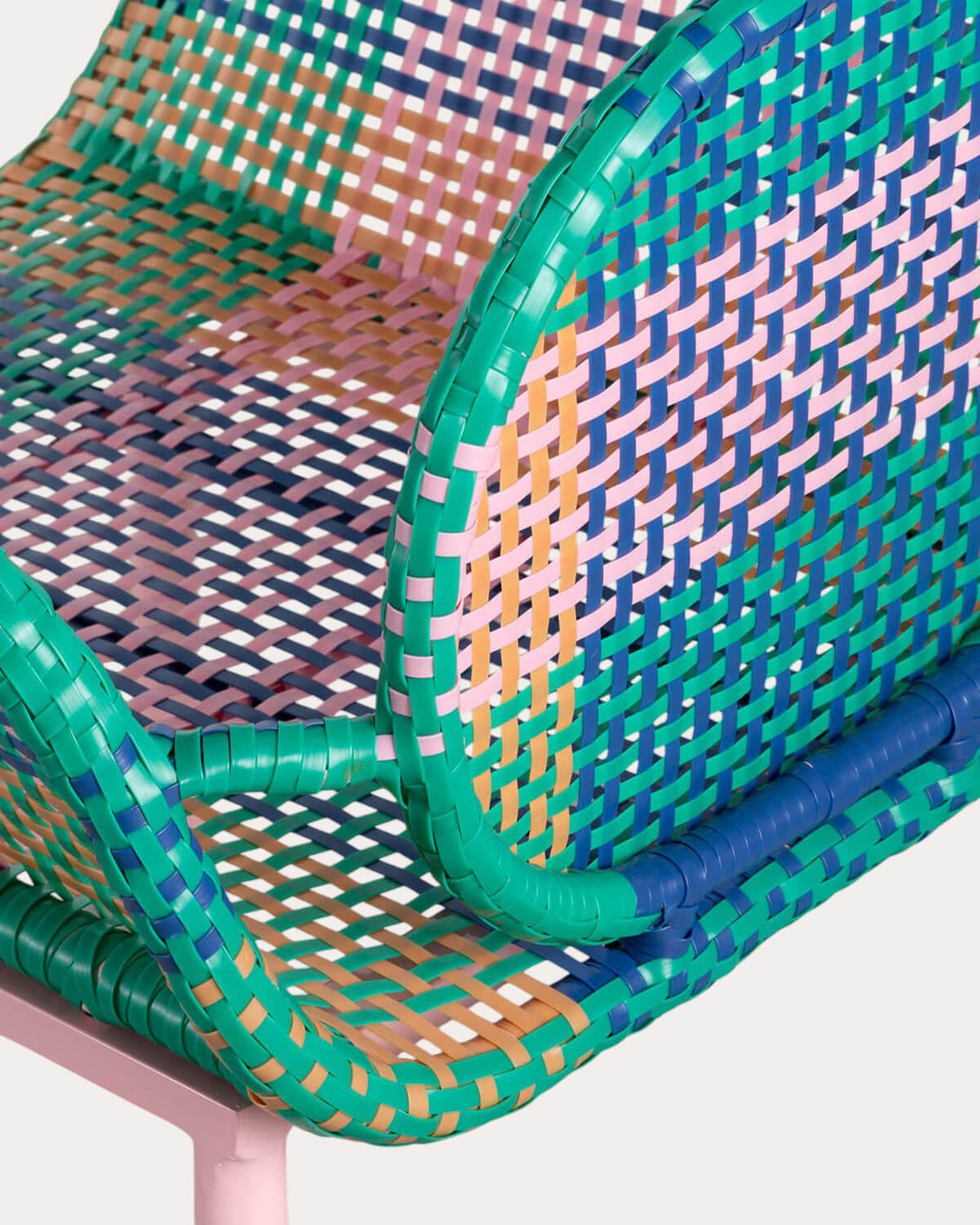 Pack 2 Poltrone in Alluminio e Rattan Sintetico Emba Studio, immagine della galleria 6