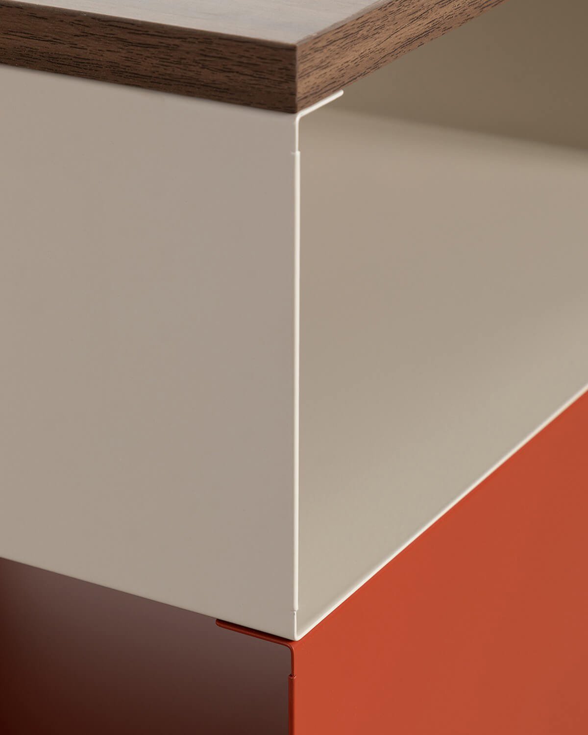 Tavolino con Ruote e Portaoggetti in Metallo (40x40 cm) Aron, immagine della galleria 8