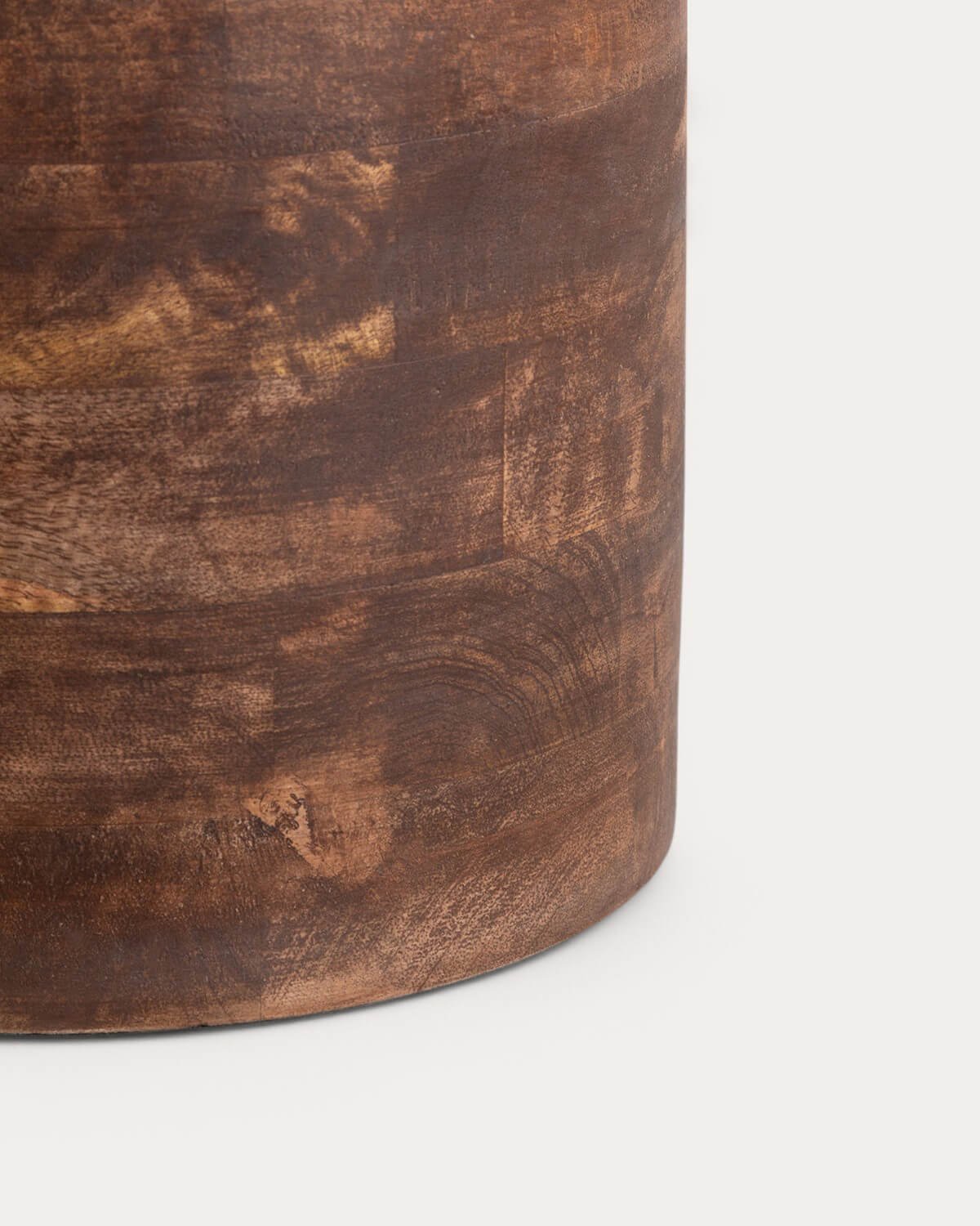 Tavolino in legno e metallo con maniglia rotonda (Ø40,5 cm) Tillo, immagine della galleria 6