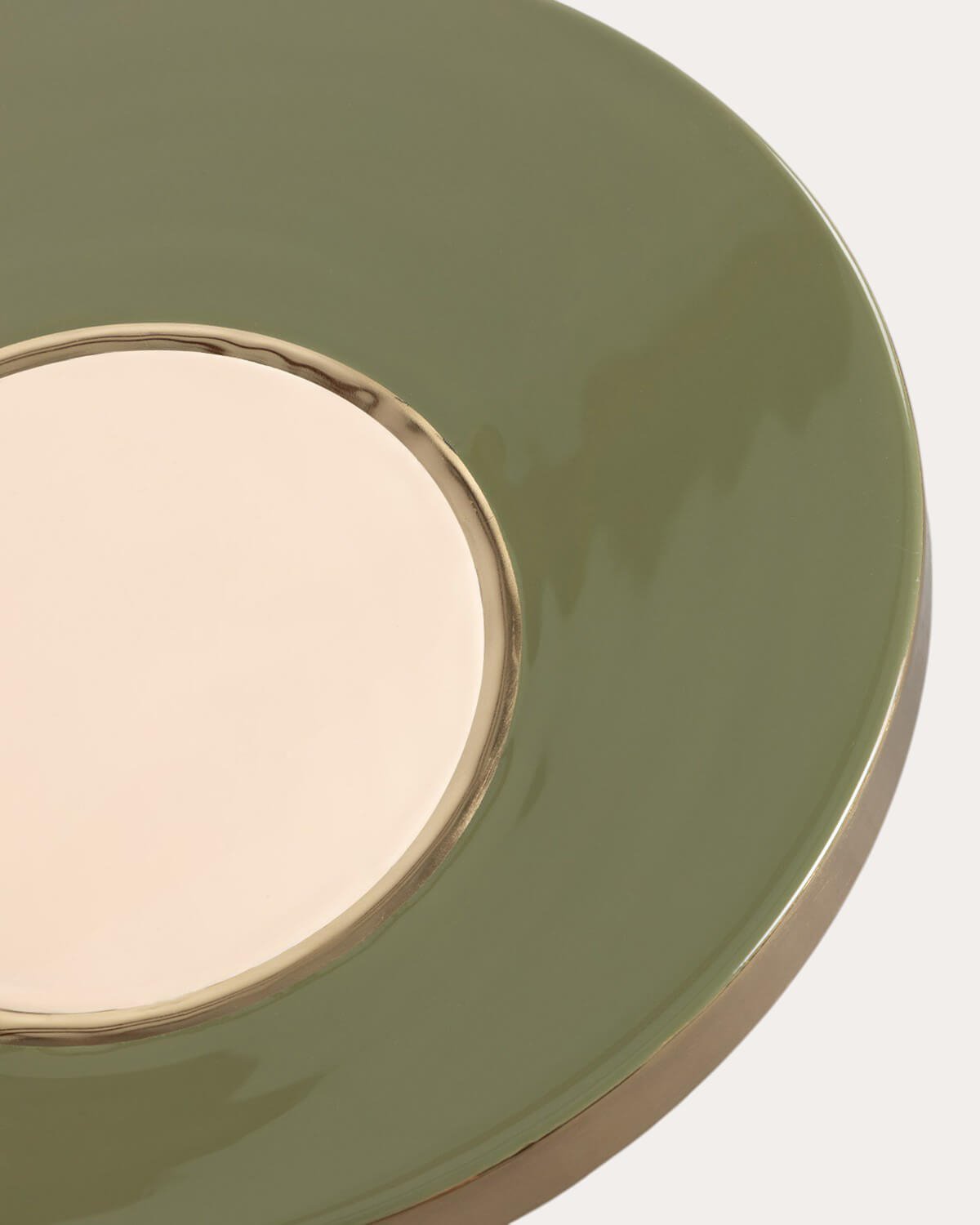 Tavolino in legno e metallo con maniglia rotonda (Ø40,5 cm) Tillo, immagine della galleria 3