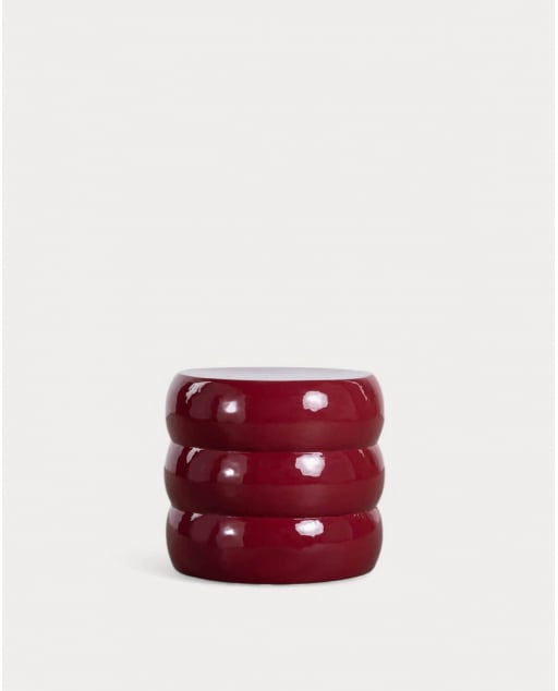 Tavolo Ausiliare Rotondo in Metallo (Ø48 cm) Tita