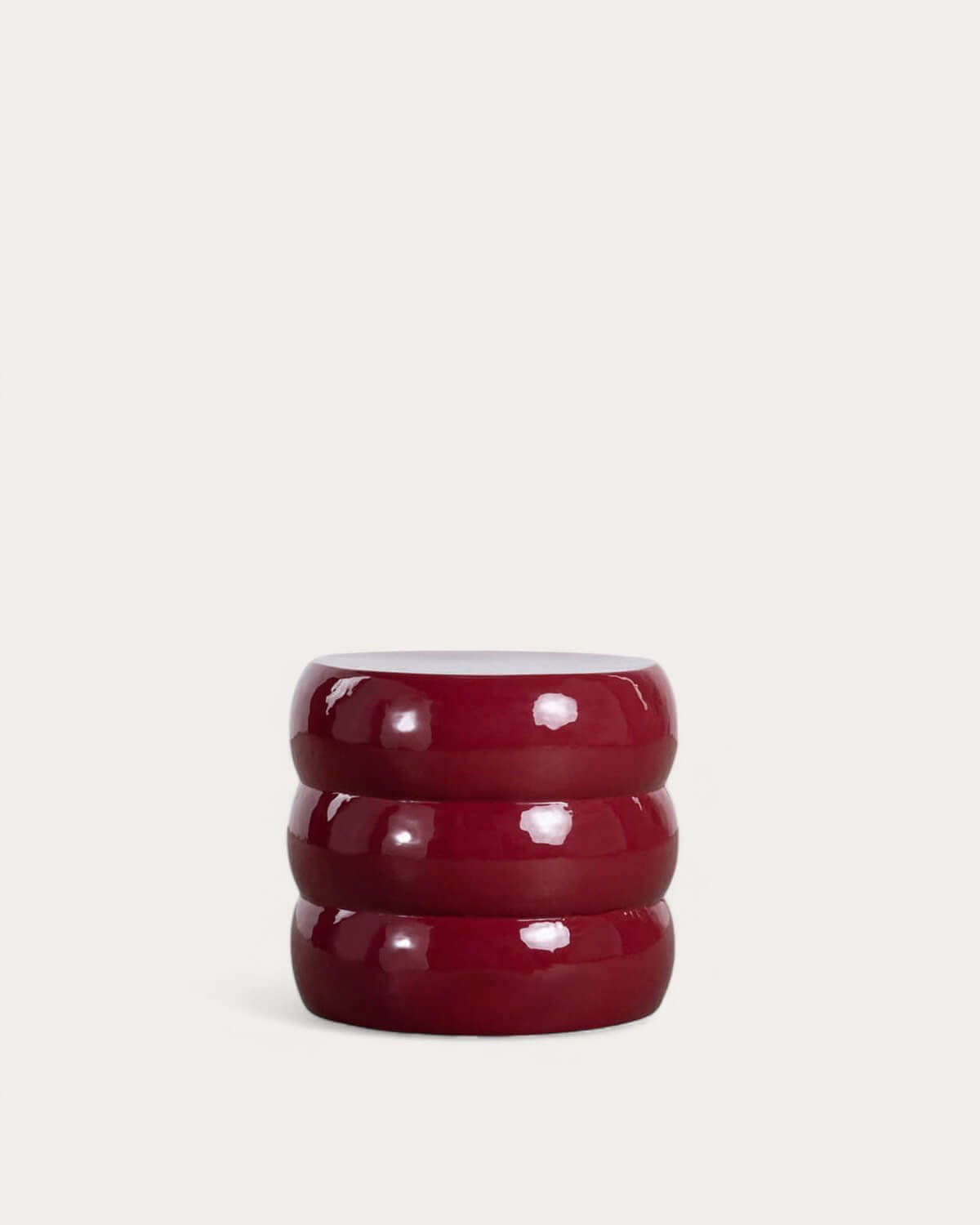 Tavolo Ausiliare Rotondo in Metallo (Ø48 cm) Tita, immagine della galleria 1