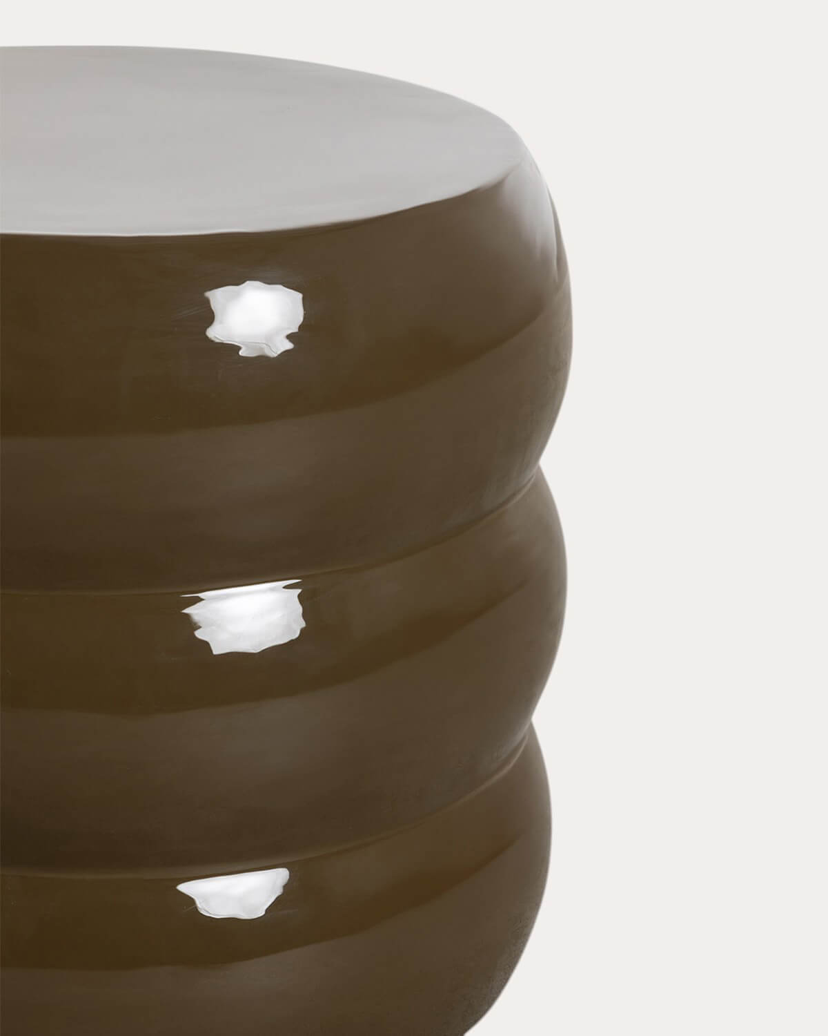 Tavolo Ausiliare Rotondo in Metallo (Ø48 cm) Tita, immagine della galleria 5