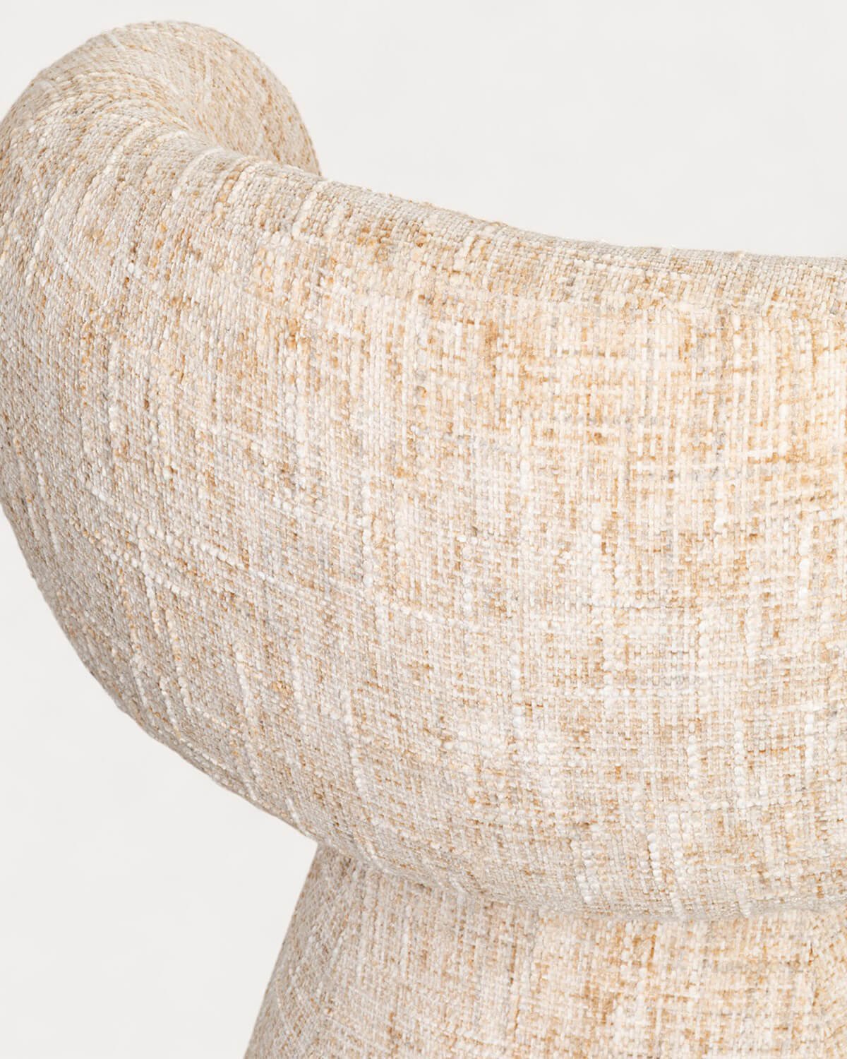 Sedia da Pranzo Girevole in Tessuto e Metallo Laura, immagine della galleria 7