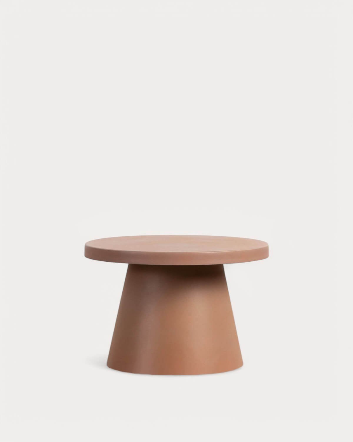 Tavolino Ausiliario Rotondo in Metallo (Ø40,5 cm) Buisel, immagine della galleria 1