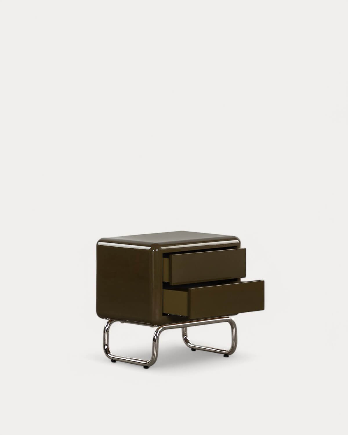 Pack 2 Comodini con Cassetti in Legno e Metallo (55x40 cm) Candela Colours, immagine della galleria 4