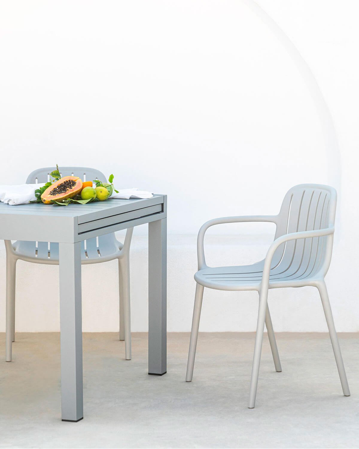 Pack di 4 Sedie da Pranzo in Polipropilene Brand, immagine della galleria 2