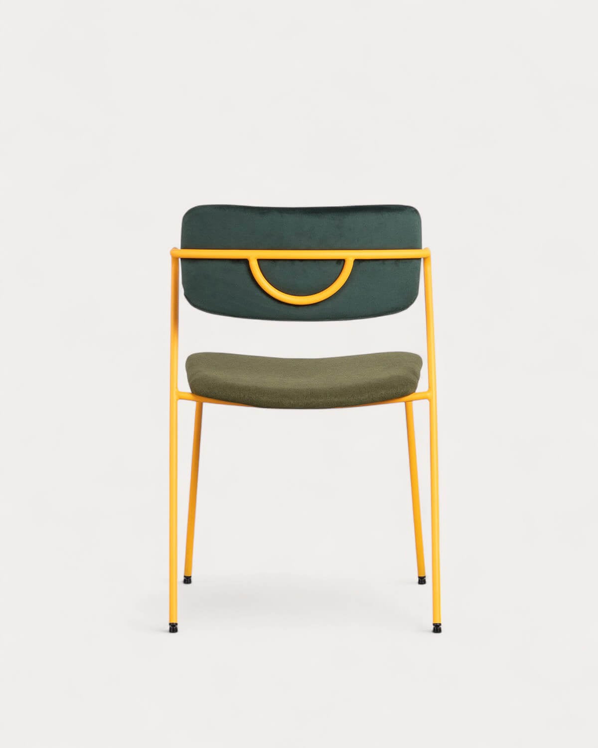 Pack 2 di Sedie da Pranzo in Velluto e Tessuto Irun, immagine della galleria 6