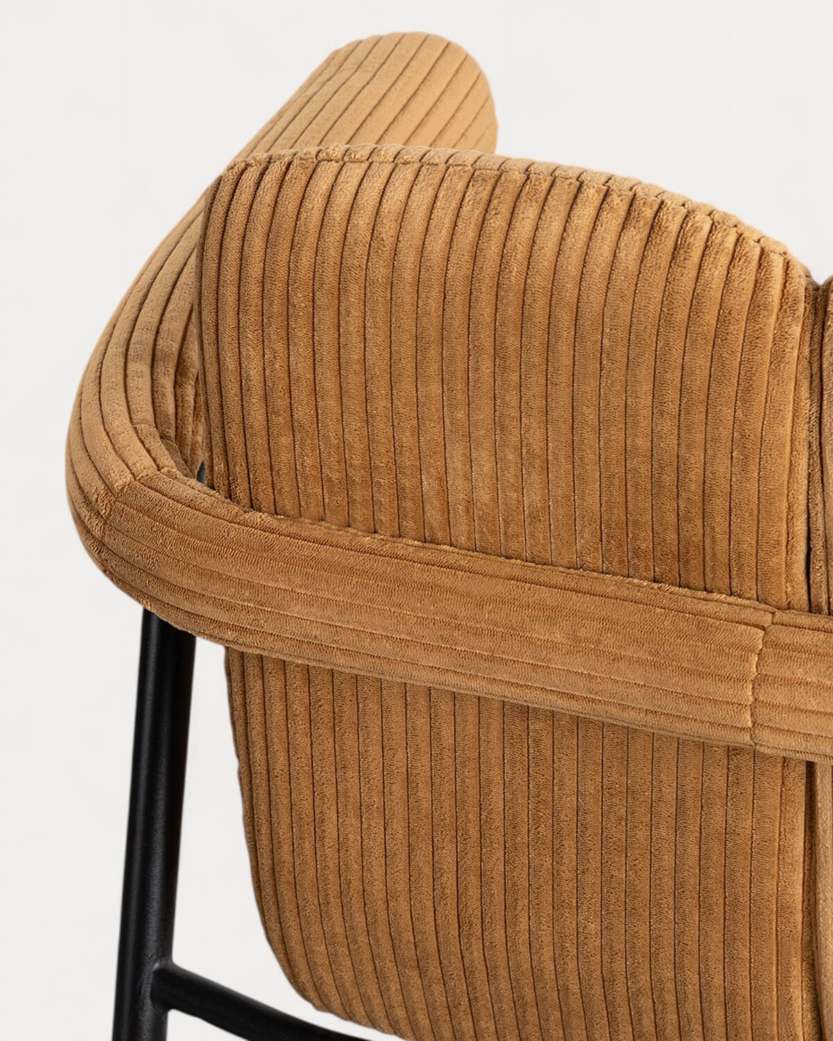 Pack 2 Poltrone in Velluto a Coste sPpesso e Metallo Elles , immagine della galleria 8