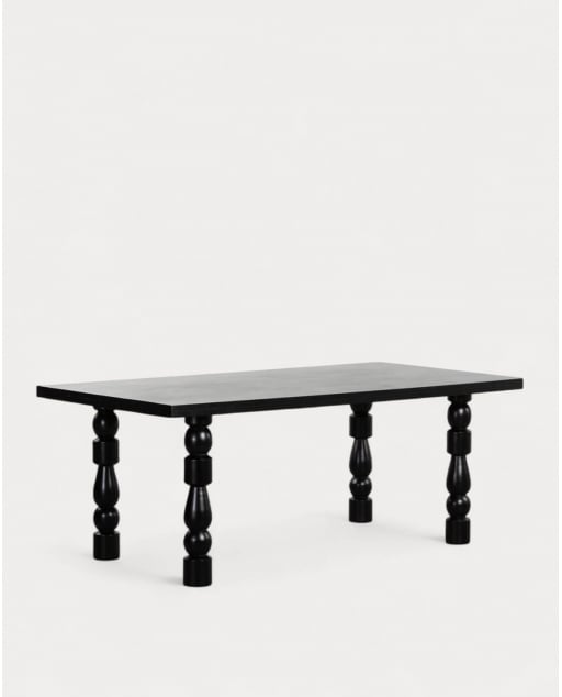 Tavolo da Pranzo Rettangolare in Legno di Mango (200x100 cm) Maury