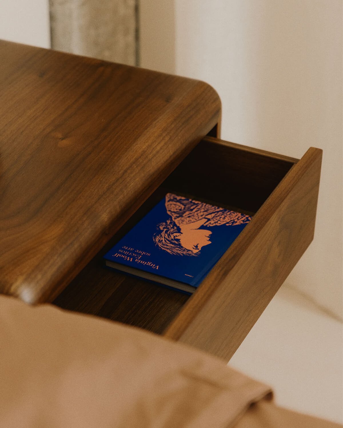 Confezione 2 Comodini con Cassetti in Legno e Metallo (55x40 cm) Candela, immagine della galleria 3